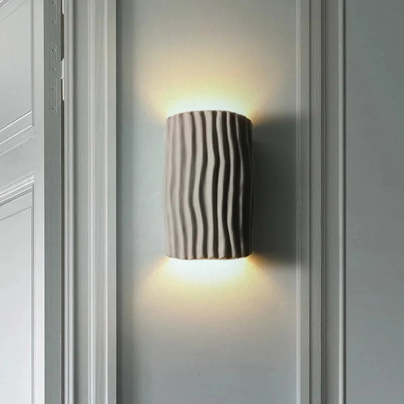 Applique murale en résine style Art Déco LED