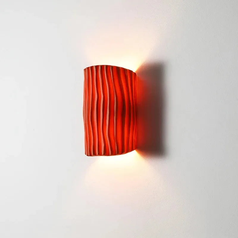 Applique murale en résine style Art Déco LED