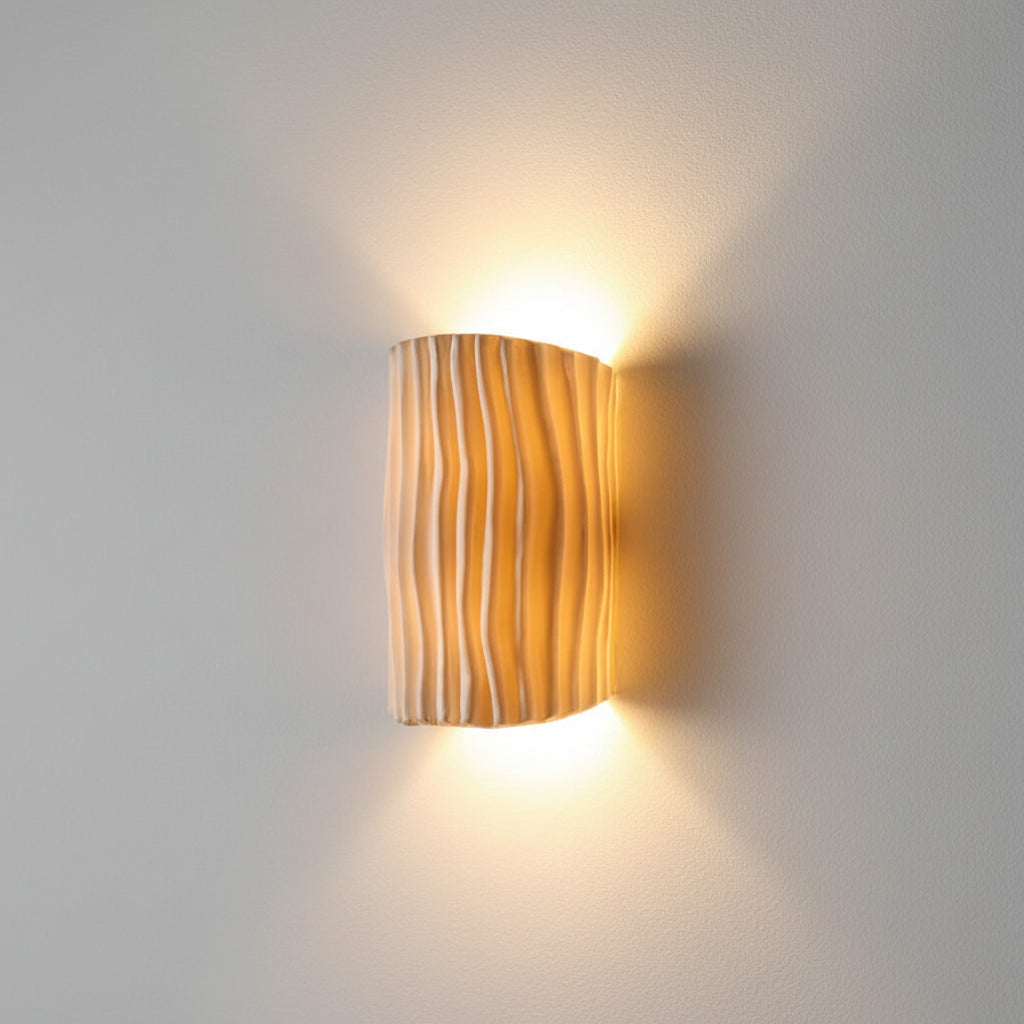 Applique murale en résine style Art Déco LED