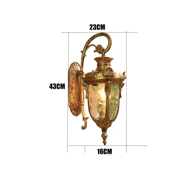 Applique murale extérieure rétro IP65 – Lampe jardin