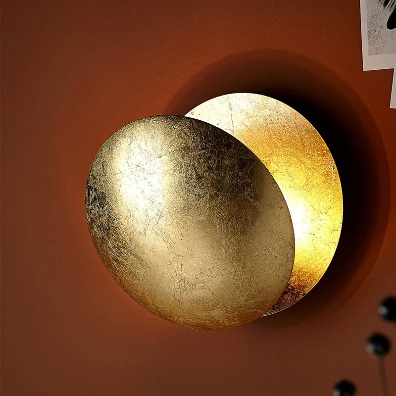 Applique murale métal LED – lampe européenne moderne pour intérieur