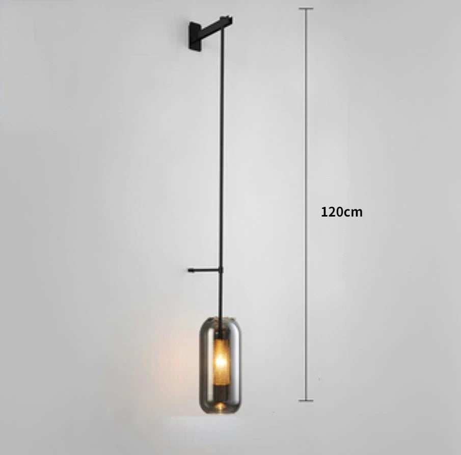 Applique murale moderne en verre LED