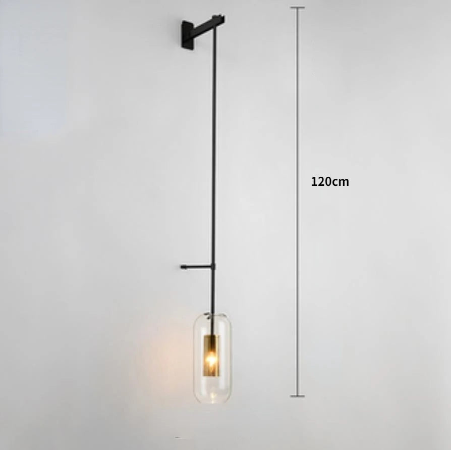 Applique murale moderne en verre LED