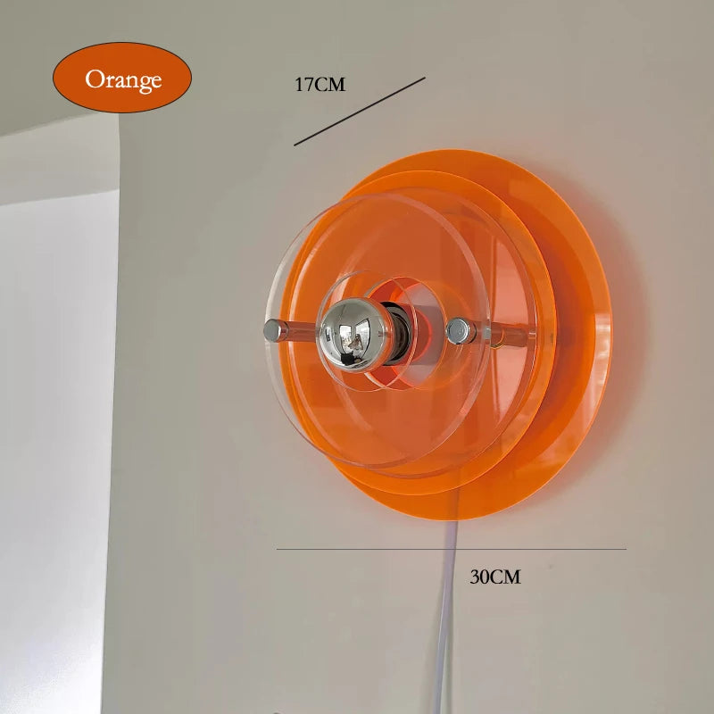 Applique murale nordique Bauhaus UFO