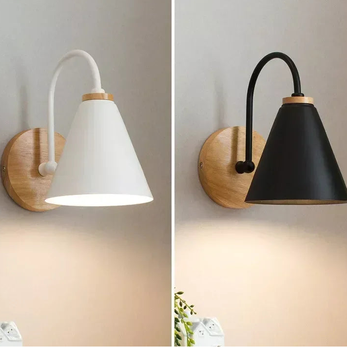 Applique murale nordique en bois