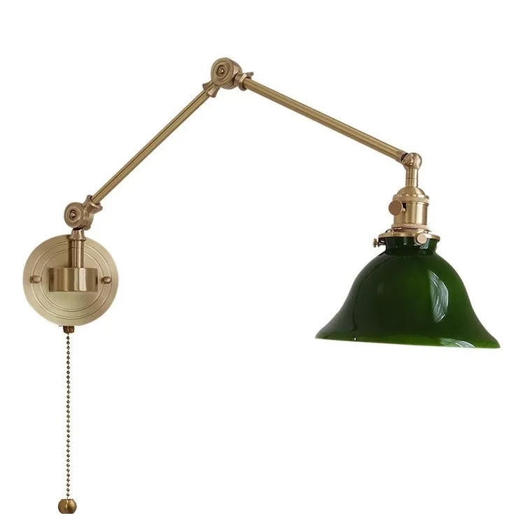 Applique murale orientable cuivre