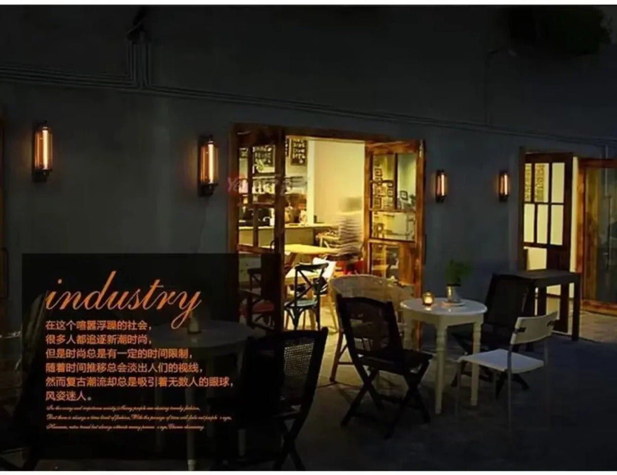 Applique murale rétro industrielle