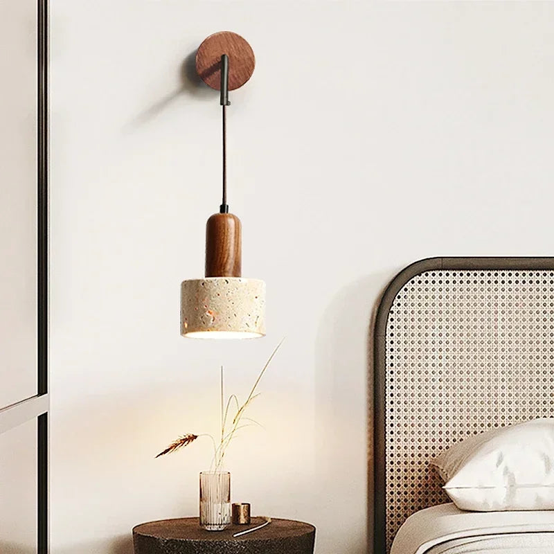 Applique murale scandinave en pierre naturelle