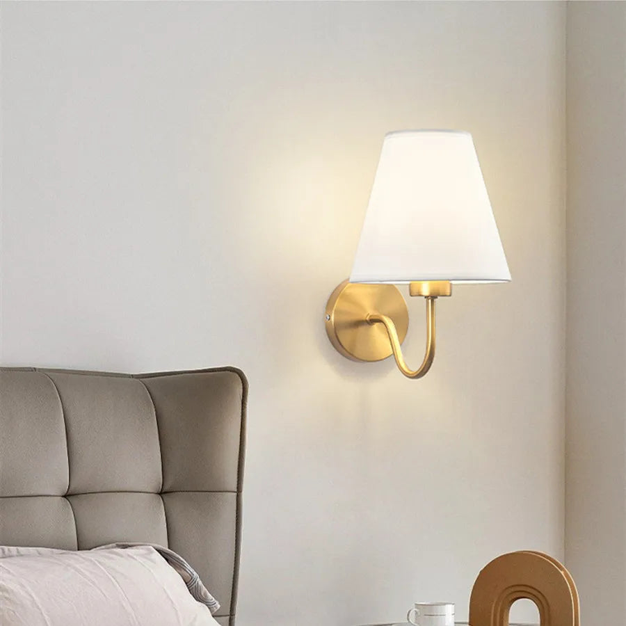 Applique murale tissu rétro