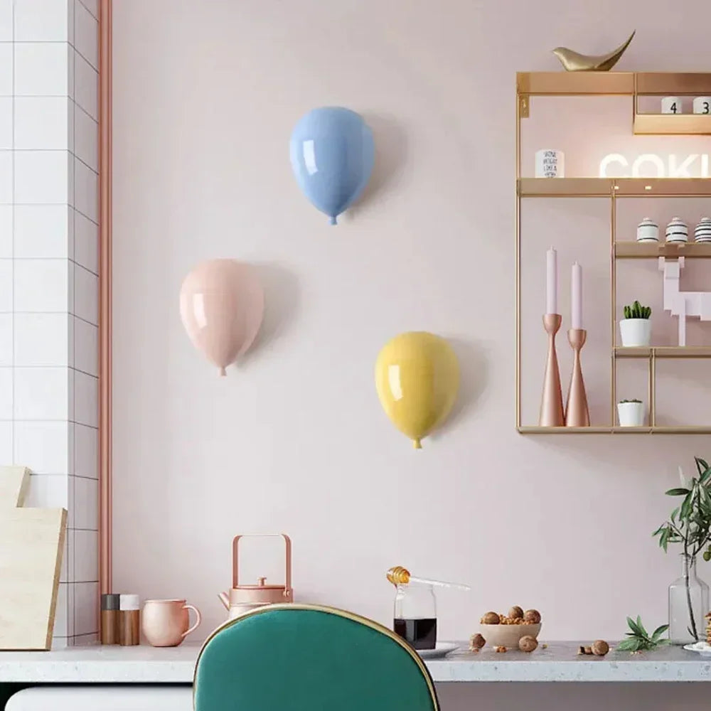 Ballon Céramique Mural – Déco Chambre Enfant