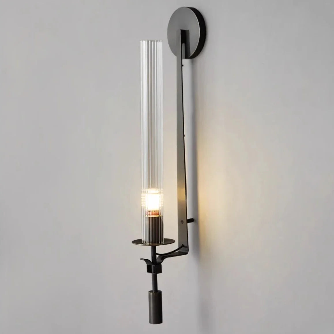 Lampe murale en verre doré – Moderne chambre et hôtel