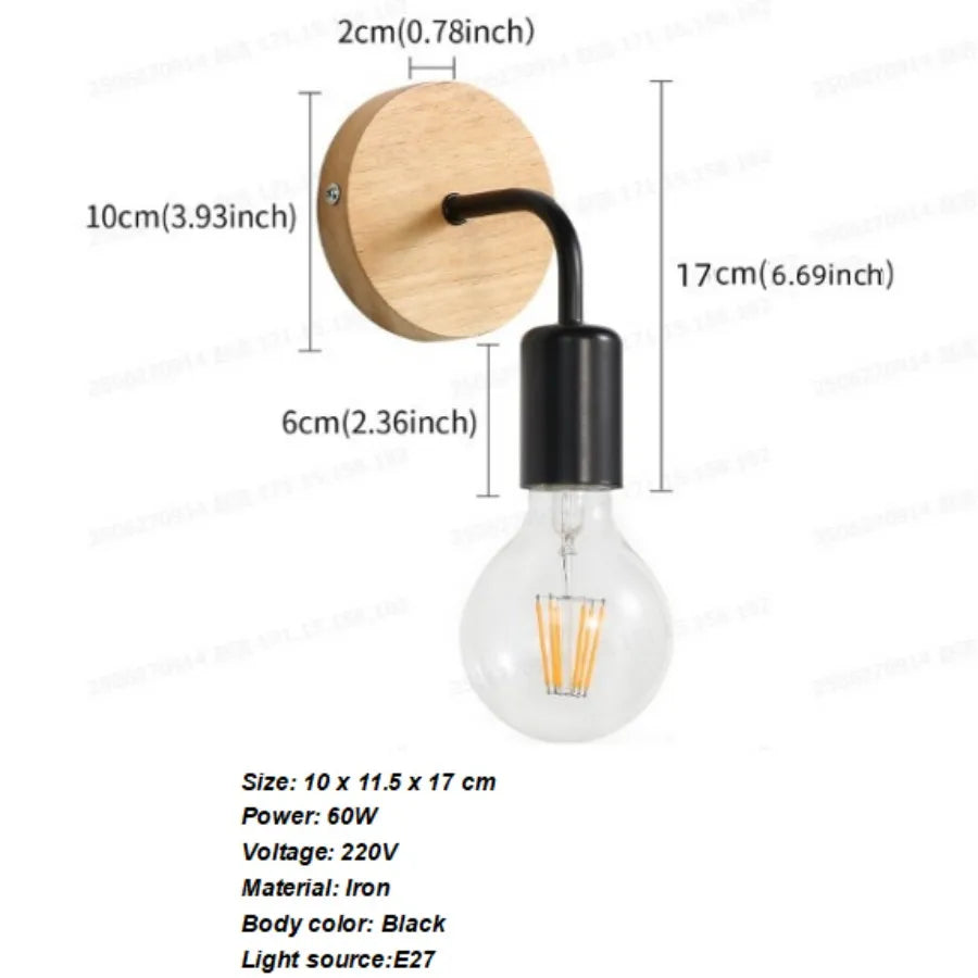 Lot de 2 appliques murales vintage