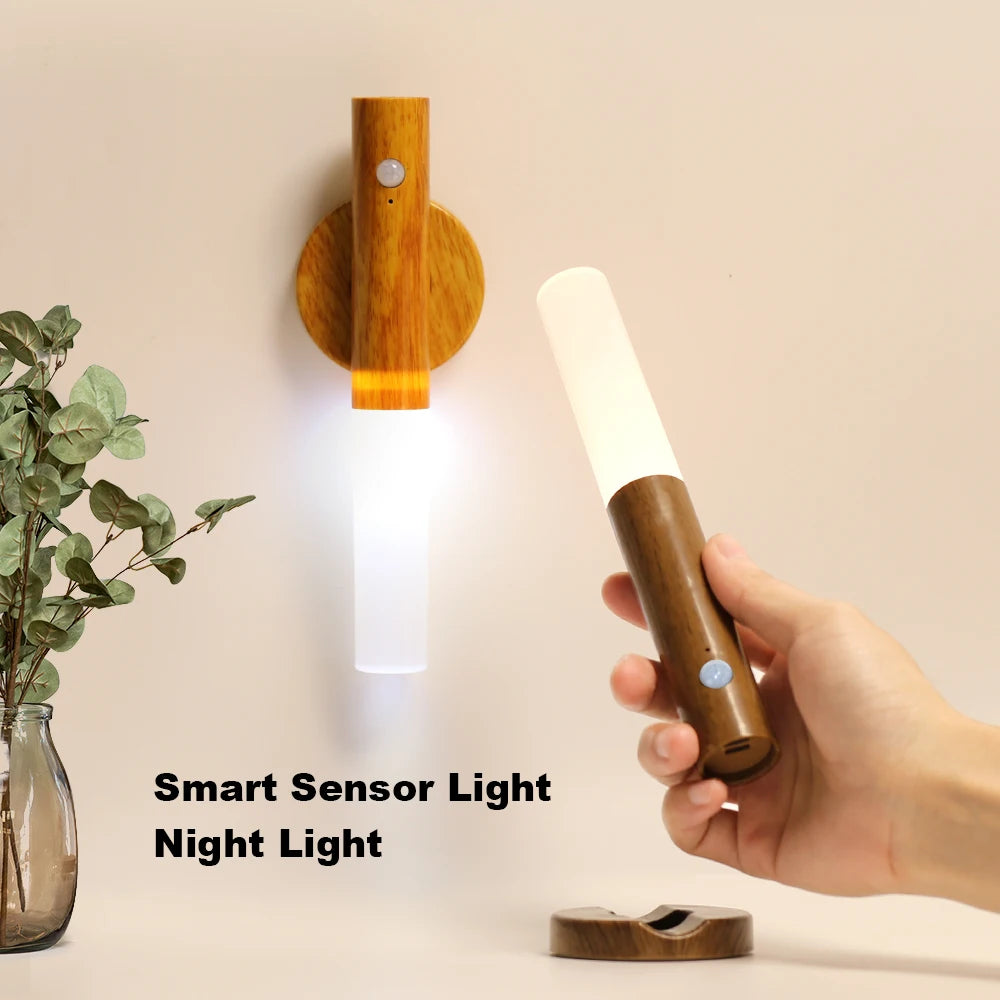 Applique murale LED magnétique avec détecteur