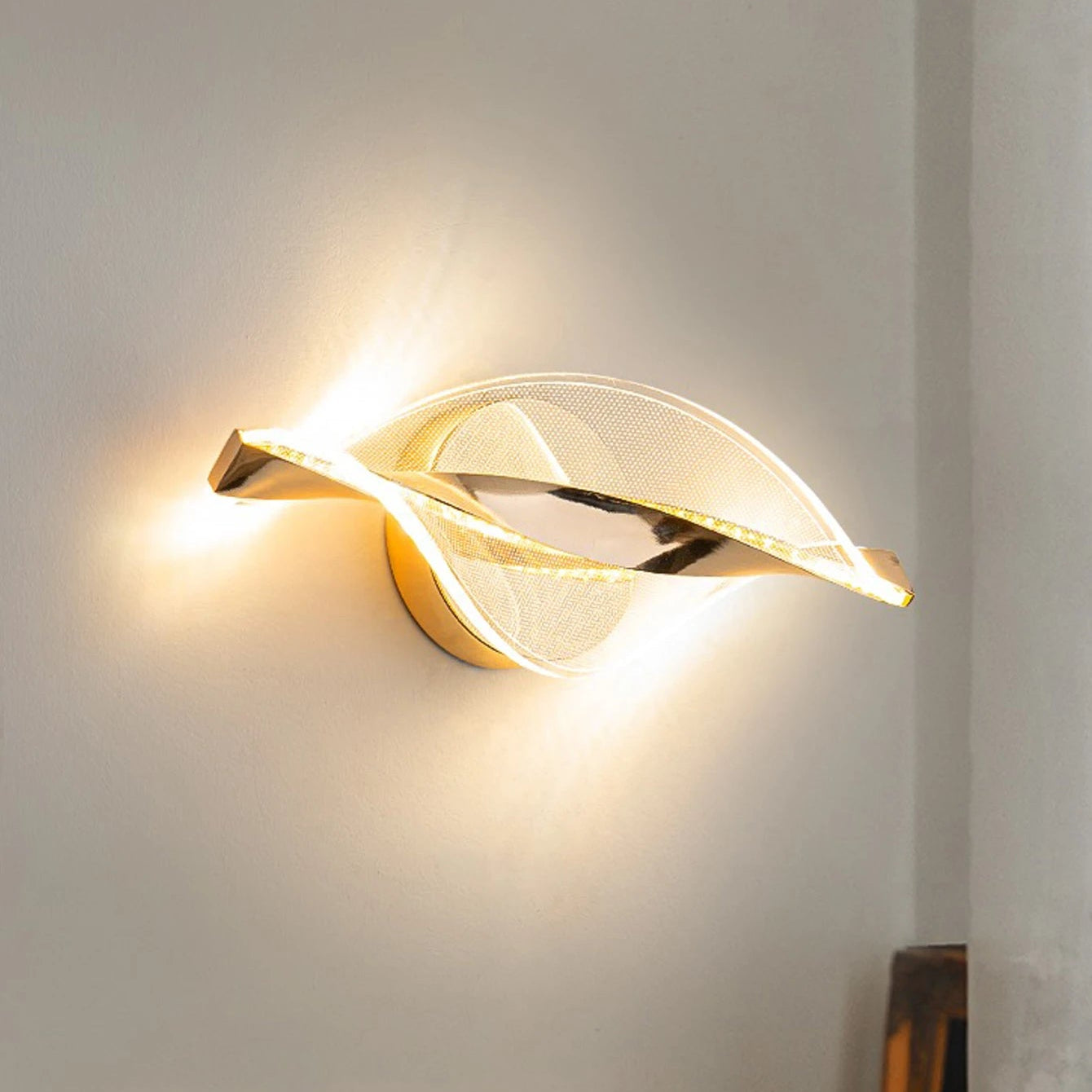 Applique murale LED acrylique