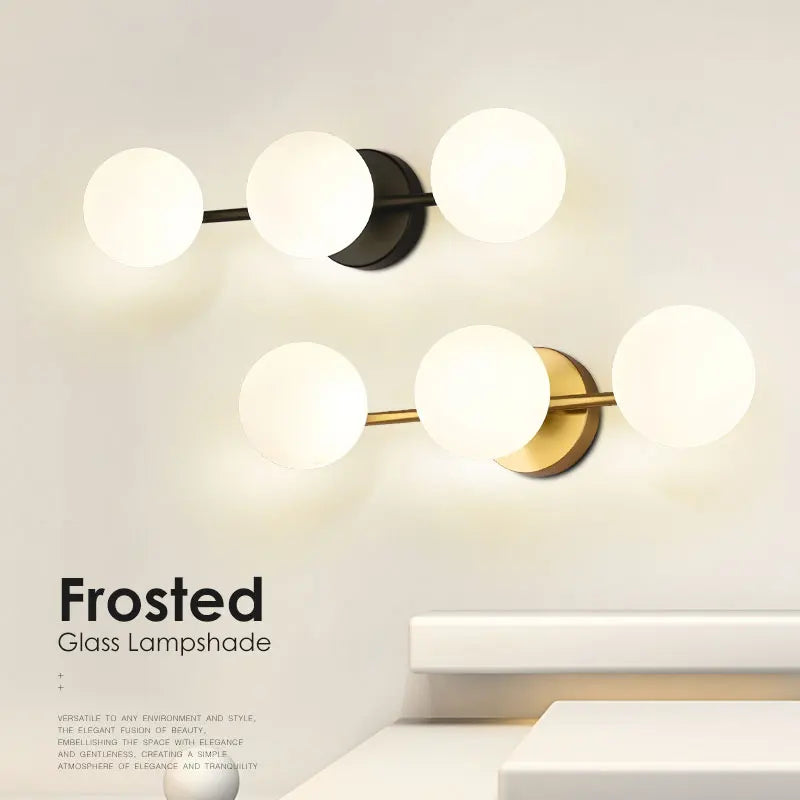 Applique murale nordique LED - Salle de bain