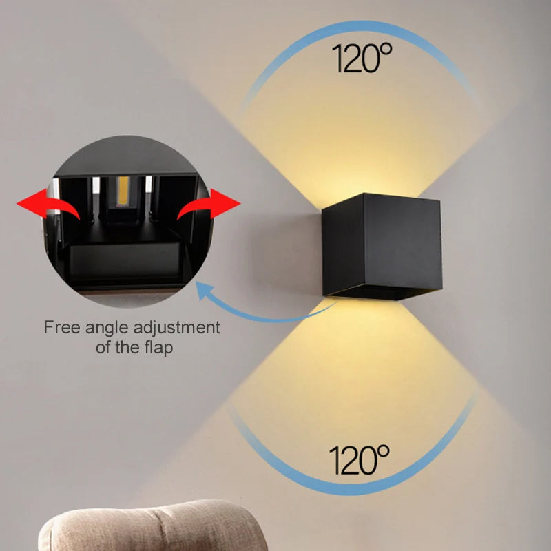 Applique murale LED 7W étanche