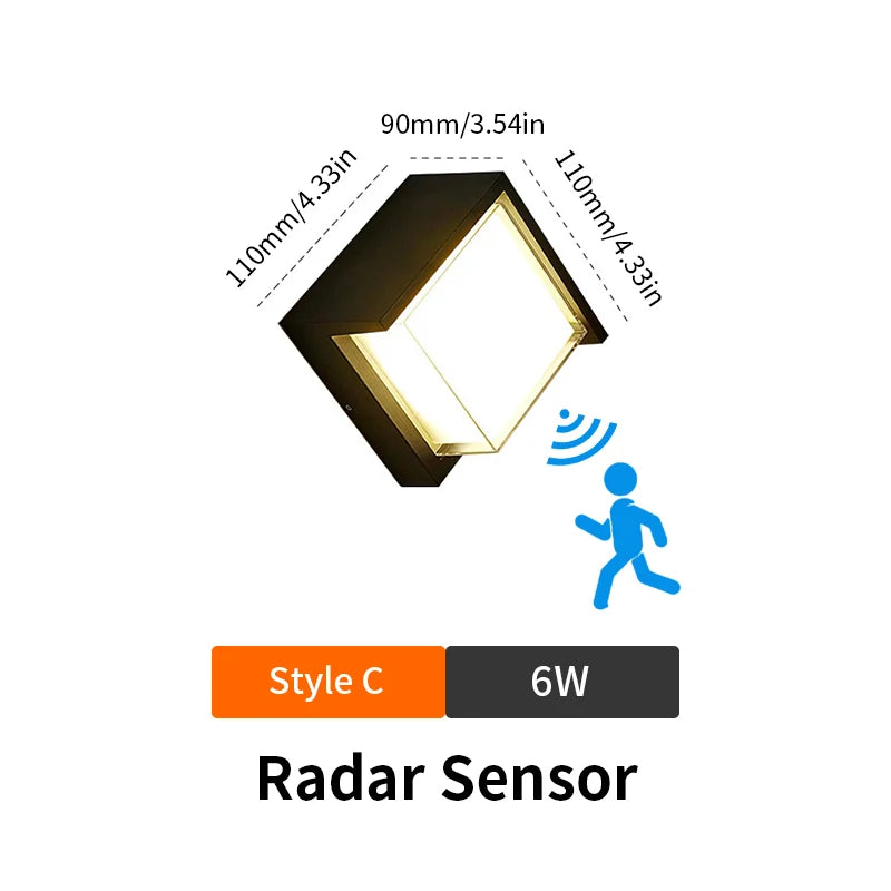 Applique murale LED intelligente