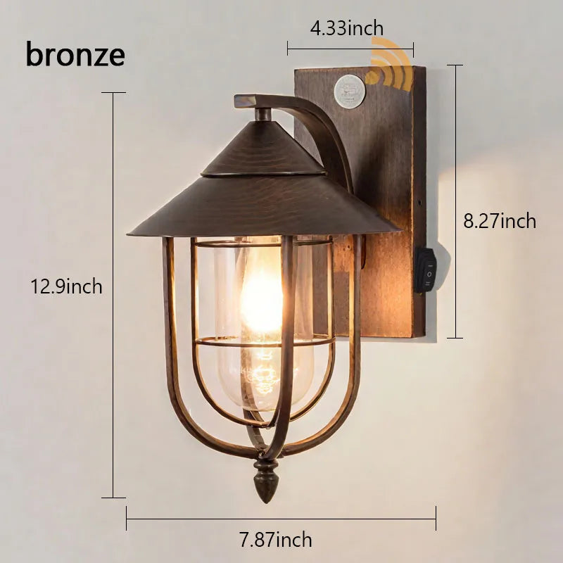 Applique murale LED extérieure avec détecteur