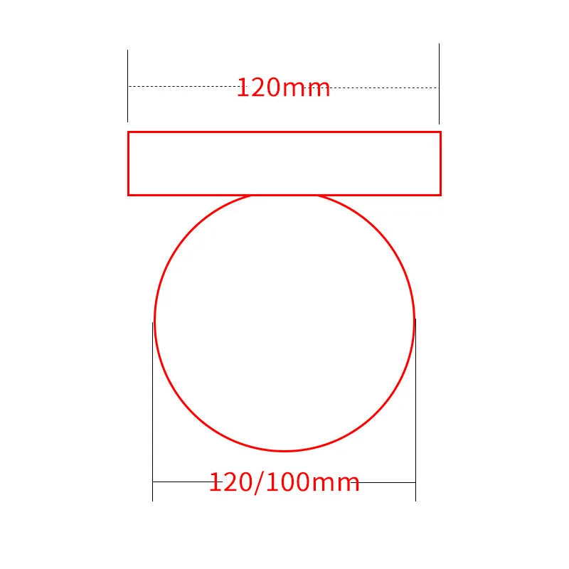 Applique murale LED Macaron