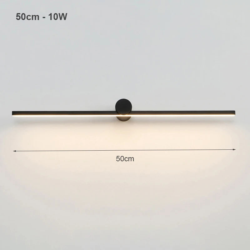 Applique murale LED nordique – Miroir & Chambre