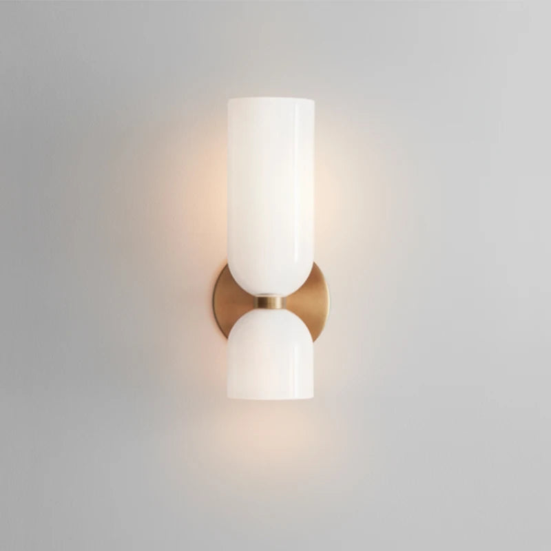 Applique Murale en Verre Nordique Minimaliste Couleur