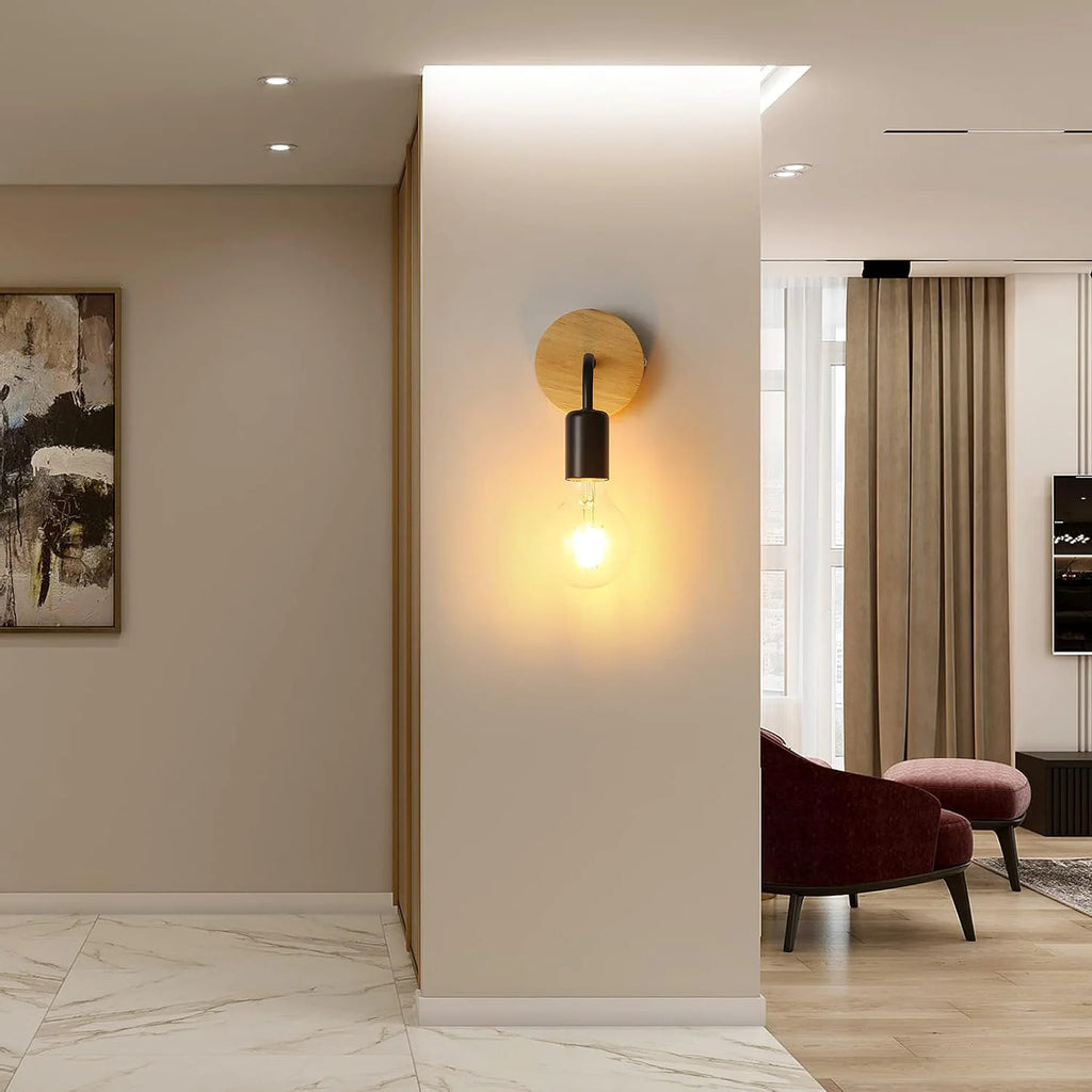 Lot de 2 appliques murales vintage