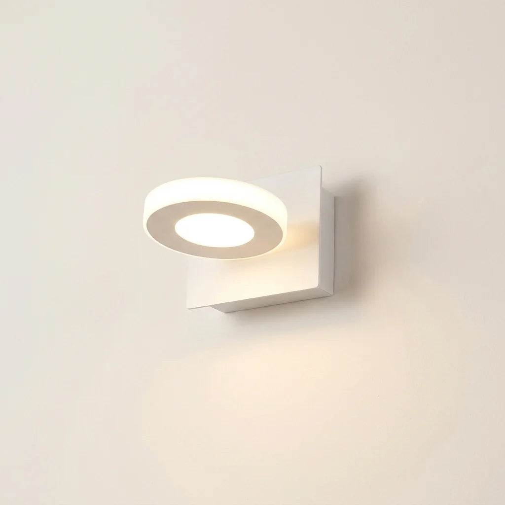 Applique murale LED à 1 spot rond orientable