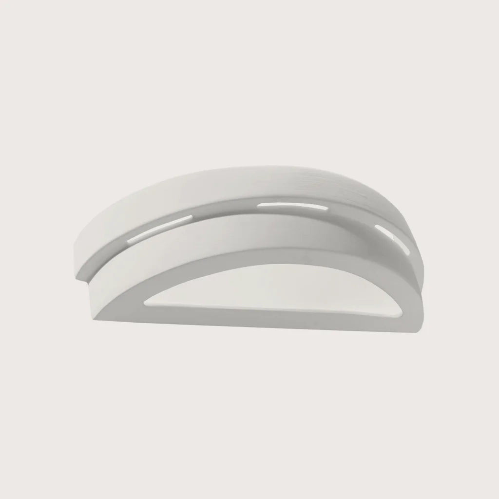 Applique murale céramique double arc