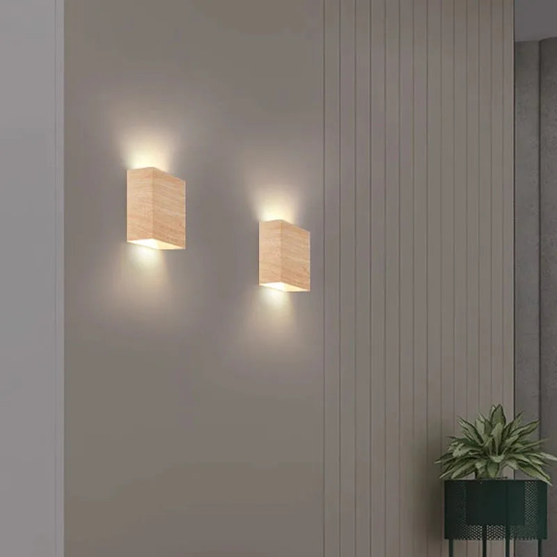 Applique murale LED design nordique métal éclairage moderne