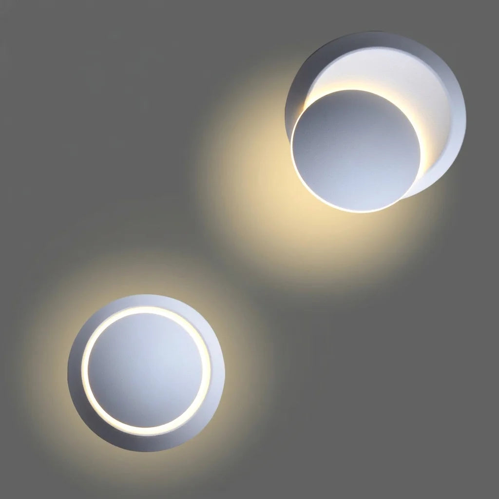 Disque orientable : croissant ou anneau de lumière selon la rotation