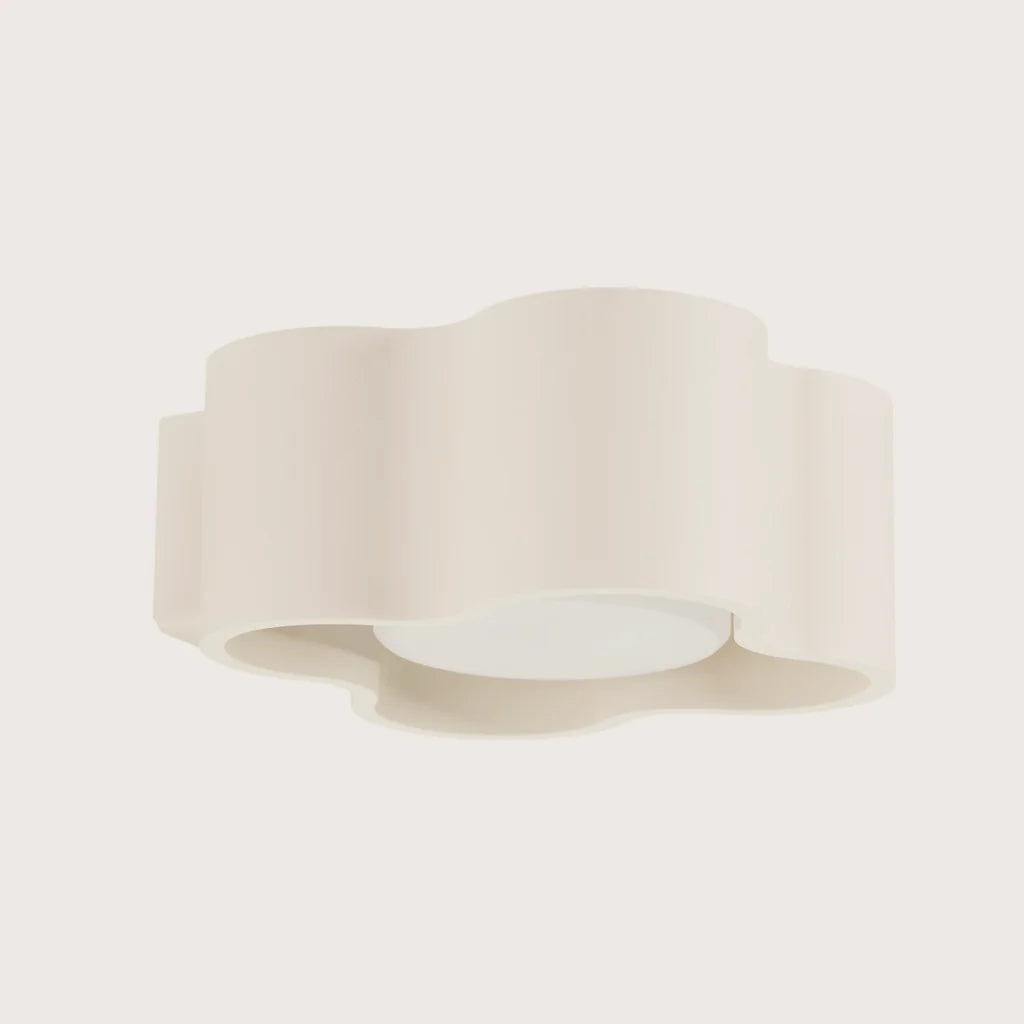 Applique murale nuage aux courbes douces, coloris beige (GX53)