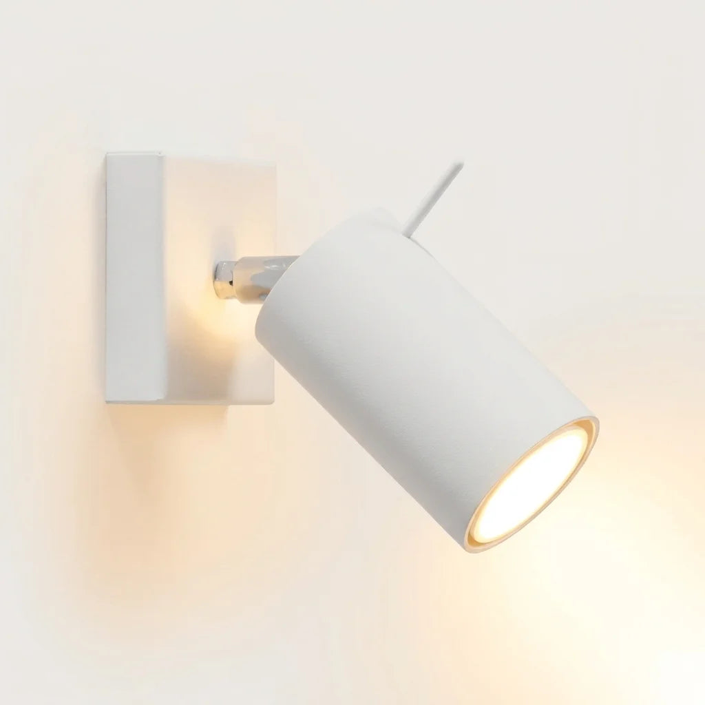 Applique murale spot orientable tube allumée