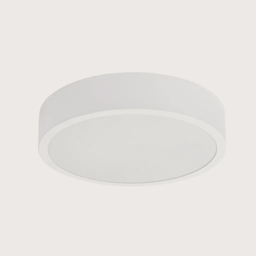 Plafonnier led rond extra-plat, coloris blanc (Ø 30 cm)
