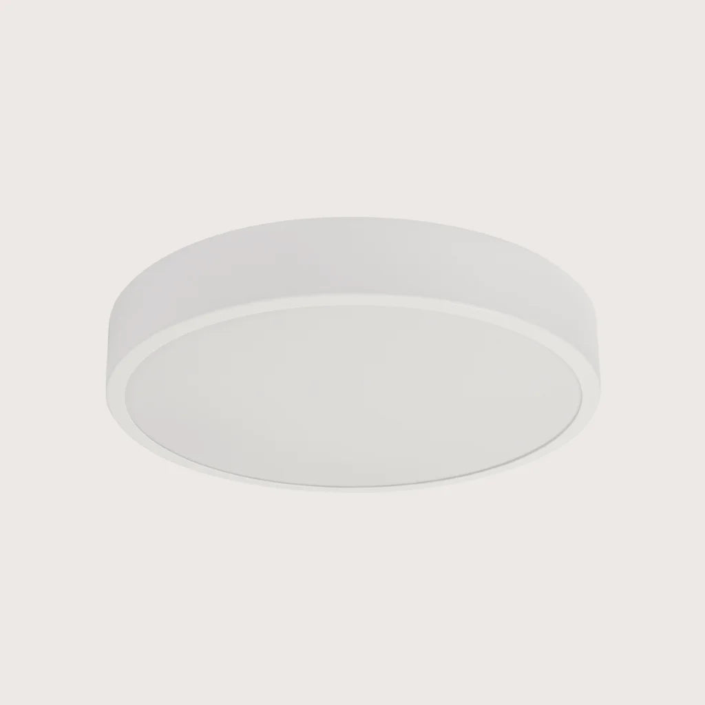 Plafonnier led rond extra-plat, coloris blanc (Ø 40 cm)