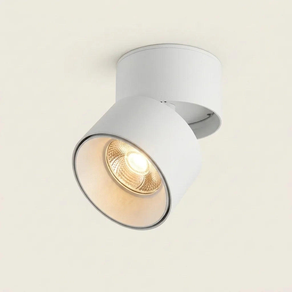 Spot LED connecté blanc à tête orientable