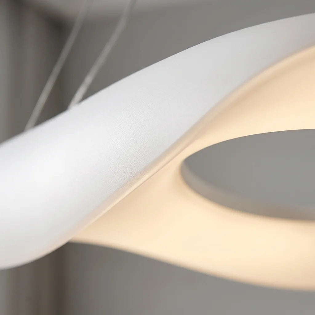 Lumière douce et homogène de l’acrylique mat vue de près